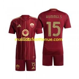 Maillot/Tenue AS Roma Mats Hummels 15 Enfant Domicile 2024/2025